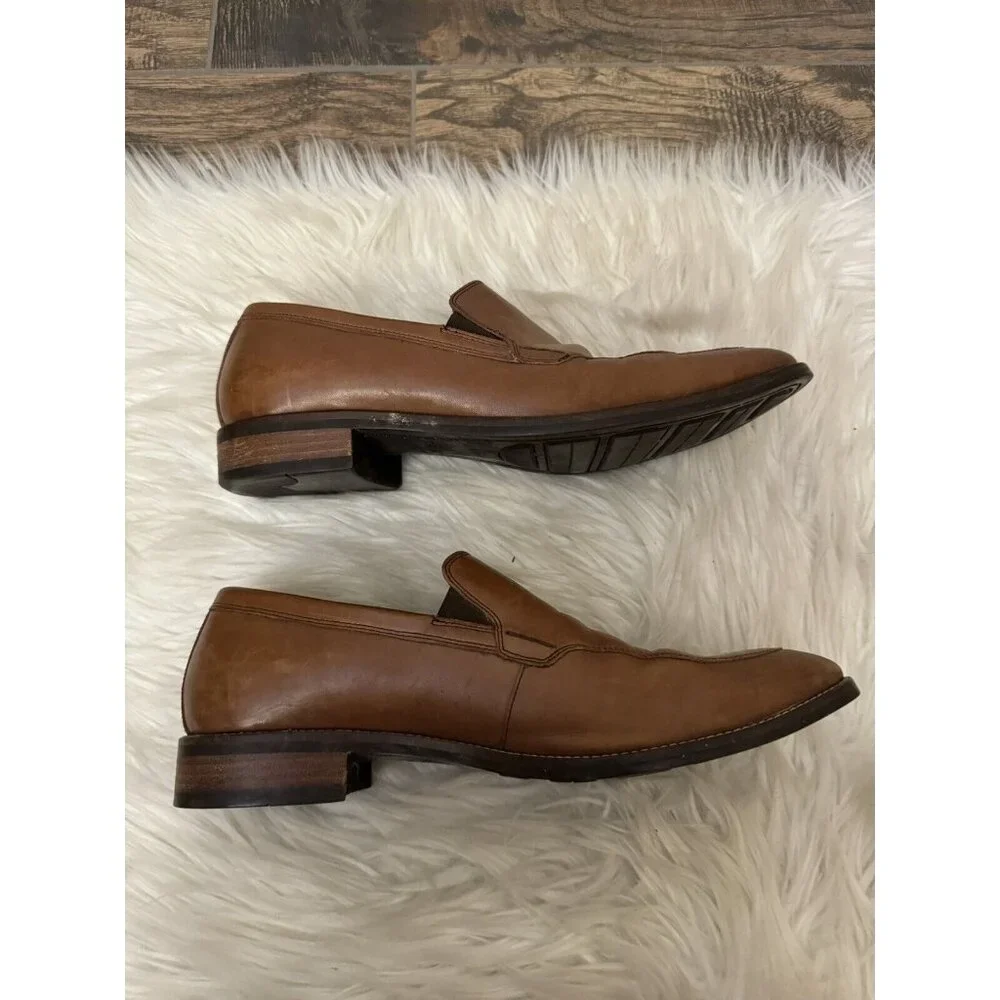 Cole Haan Men's Size 9.5M Lenox Hill Venetian Brown‎ Loafer Slip On Dress Shoe